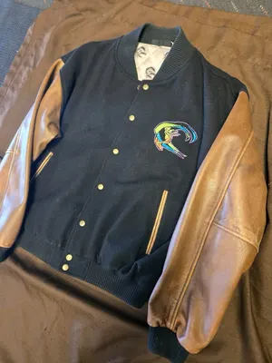 1988 O'Neill Surf Boardcore Varsity Jacket, photo 2