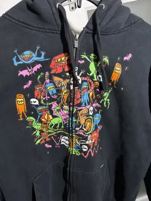 2007 Volcom Little Monsters Graphic Sweater, photo 3