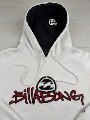 1990's Billabong Embroidered Graffiti Hoodie, photo 5
