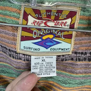 1990's Rip Curl Embroidered Hooded Jacket, photo 3