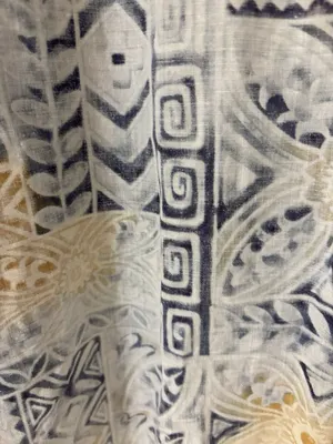 1990's Rip Curl Tribal Hawaiian Shirt, photo 4