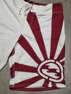 Y2K Billabong Andy Irons Rising Sun Boardshorts, photo 2