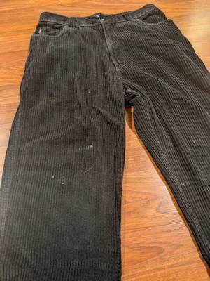 Y2K Billabong Black Wide-Leg Cords, photo 2