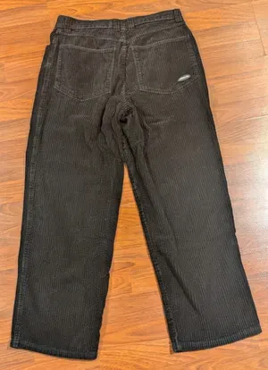 Y2K Billabong Black Wide-Leg Cords, photo 3
