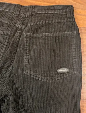 Y2K Billabong Black Wide-Leg Cords, photo 4