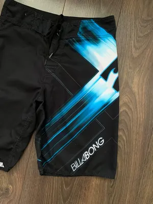 Y2K Billabong Black Ice Big Logo Boardshorts, photo 4