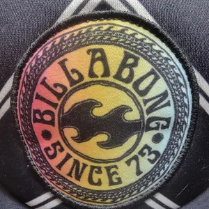 Y2K Billabong Pinstripe Foam Trucker Cap, photo 3