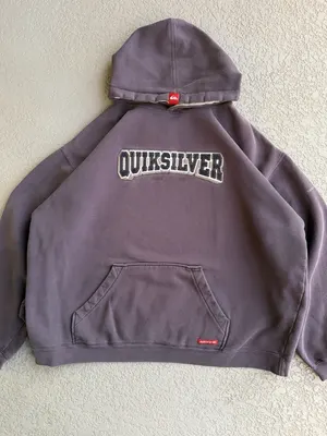 Y2K Quiksilver Faded & Distressed Hoodie, photo 2