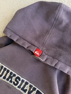 Y2K Quiksilver Faded & Distressed Hoodie, photo 5