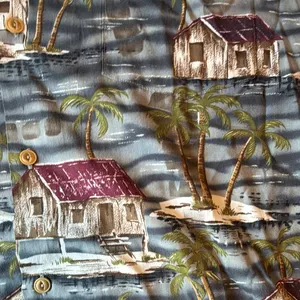 Y2K Quiksilver Hawaiian Print Button-Up, photo 2