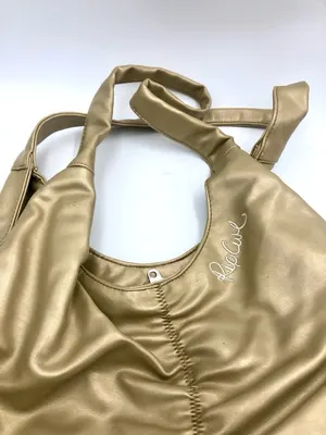 Y2K Rip Curl Metallic Gold Shoulder Bag, photo 4