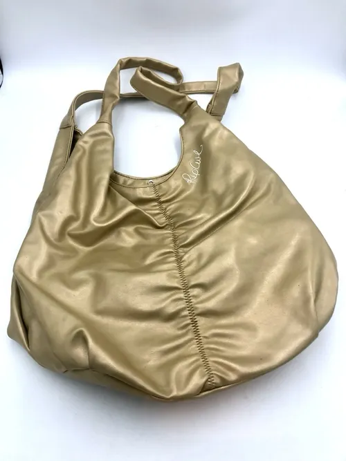 Y2K Rip Curl Metallic Gold Shoulder Bag, vintage Rip Curl accessories