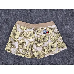 Y2K Roxy Hibiscus Floral Boardshorts, photo 2