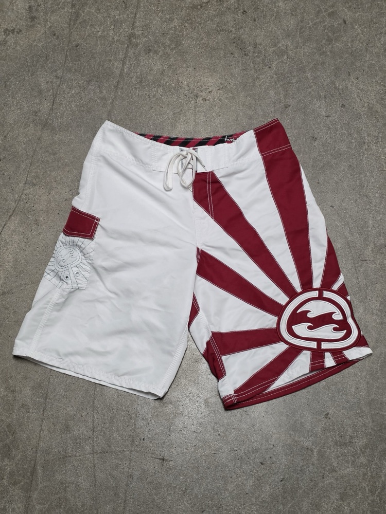 Y2K Billabong Andy Irons Rising Sun Boardshorts, photo 1