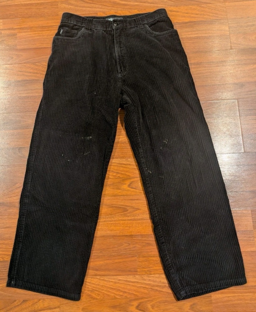 Y2K Billabong Black Wide-Leg Cords, photo 1
